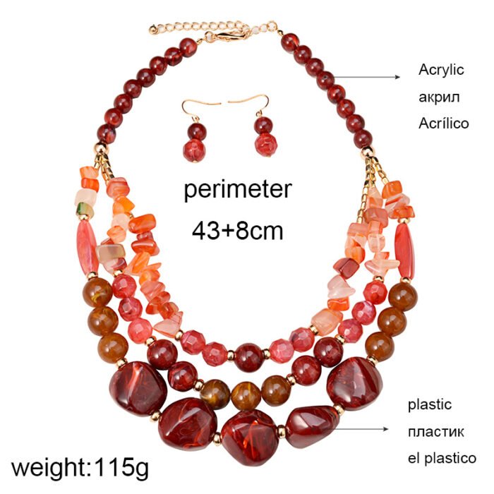 02bae15b 3b51 4e77 96b9 098e63fac791 Wedding Accessories African Beads Jewellery Set