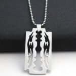 Stainless Steel Blade Necklaces