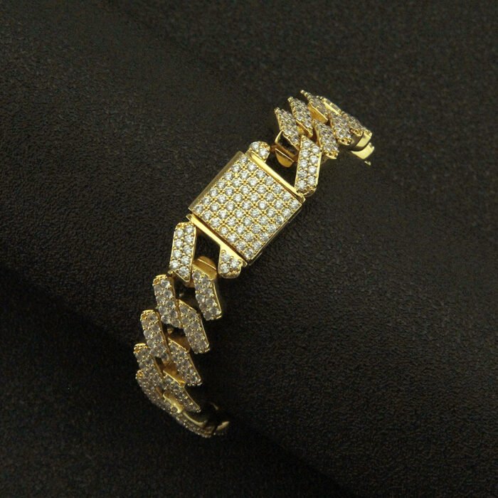 1615831413354403 Hip hop style jewelry bracelet for men