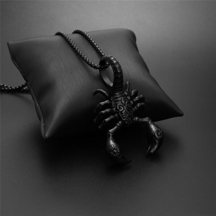 1620785534664 Scorpion Pendant Necklace 316L Stainless Steel Men Chain Necklace Fashion Men Jewelry