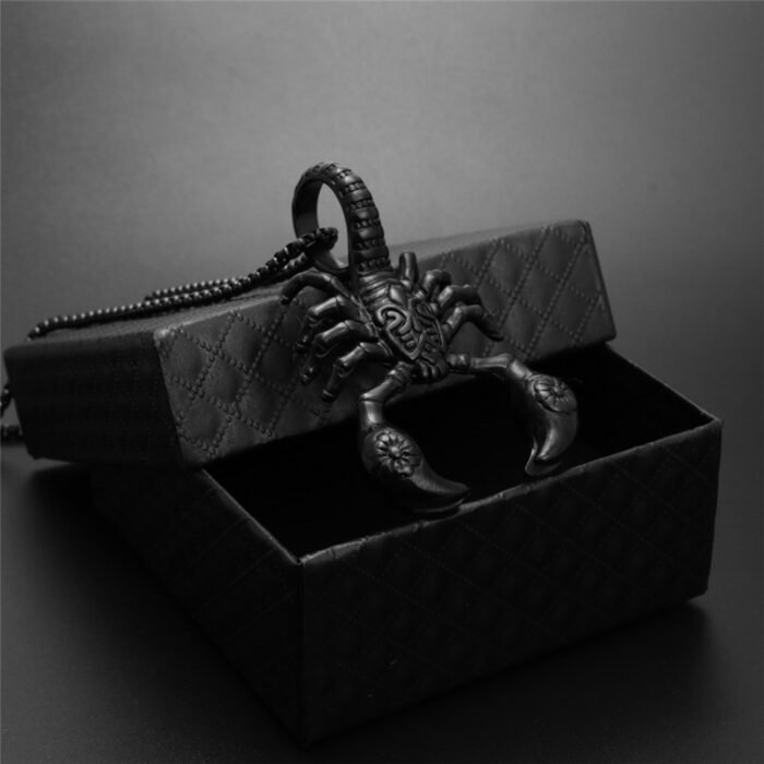 1620785534955 Scorpion Pendant Necklace 316L Stainless Steel Men Chain Necklace Fashion Men Jewelry