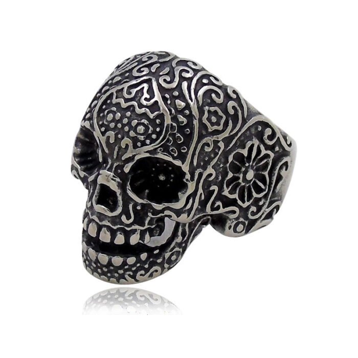 2f200abb e9f1 432d aec2 aebd29fad941 Hip Hop Skull Ring Trendy Men's Personality Ring Punk