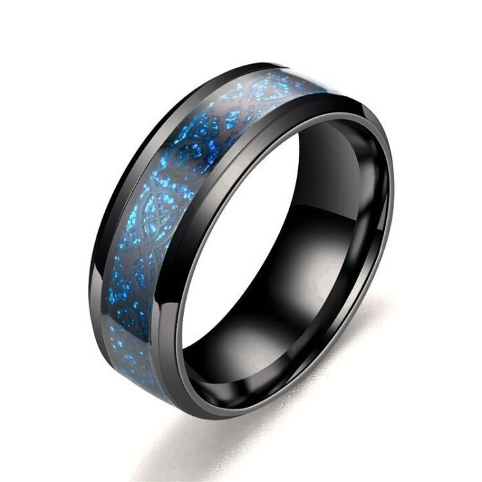 66bcdf18 4e5f 4251 84e4 86c7006072d3 Dragon Pattern Rings Men Stainless Steel Ring Jewelry