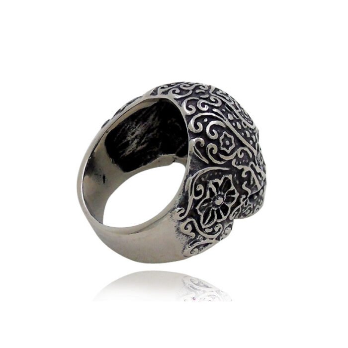 74e3ff38 11aa 4839 8a2c 5239ff4e4f62 Hip Hop Skull Ring Trendy Men's Personality Ring Punk