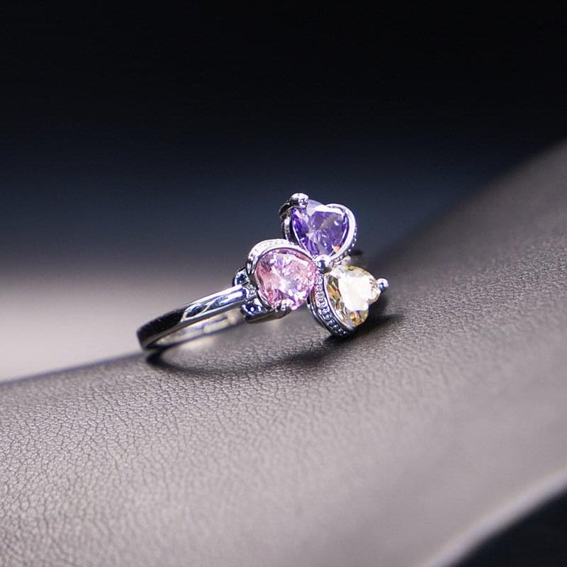 fca40cb6 bf03 46f1 9487 90b94121ea6c Clover Zircon Diamond Jewellery Set Women